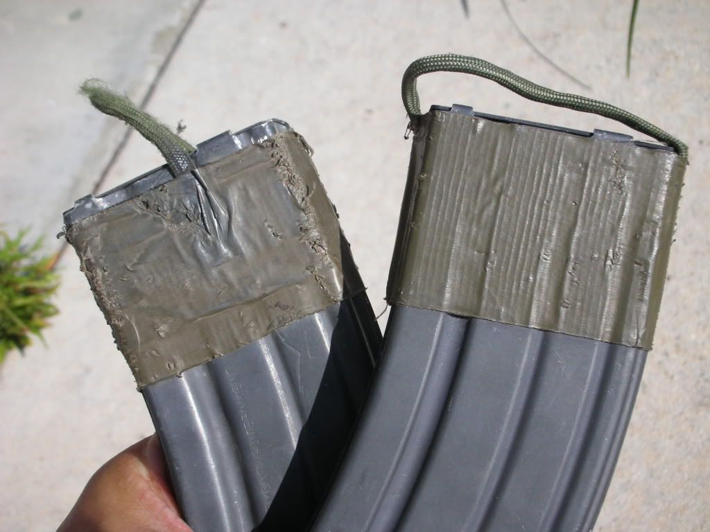 Paracord loops on USGI mag floorplates